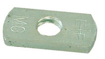 Loose square nut M6 for click saddles
