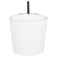 StoneArt Wastafel LZ252 - wit mat - 42x54