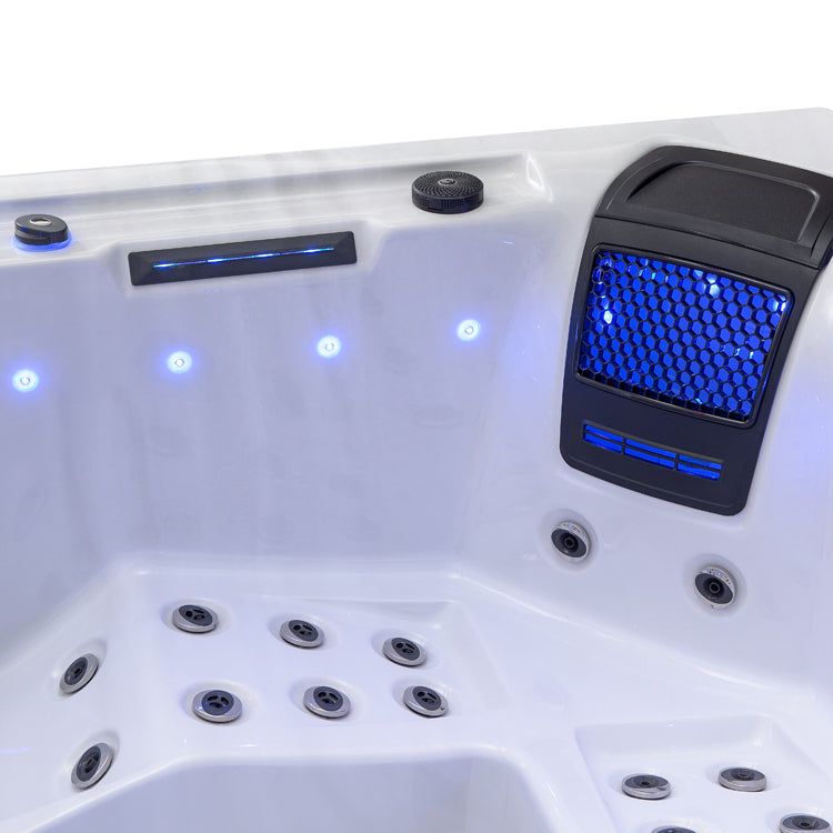 AWT IN-403 eco extrem - Buiten spa - OceanWave - 200x200 - grijs