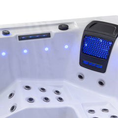 AWT IN-403 eco extrem - Buiten spa - OceanWave - 200x200 - grijs