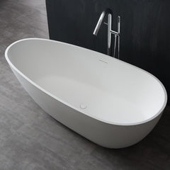StoneArt Vrijstaand Badkuip BS-525  wit 180x83 mat