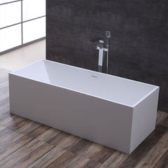 StoneArt Vrijstaand Badkuip BS-532 wit 175x73 glanzend