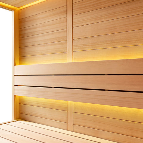 AWT Sauna E1611B Hemlock 200x200 9kW Virta Bi-O