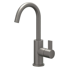 IVY Pact wastafelkraan hoog draaibare uitloop - geborsteld metal black PVD