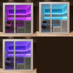 AWT Sauna B1213B populier 200x200 9kW EOS BiO-Thermat