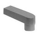 Stadsuitloop 60 x 100 mm type 70/80 PVC