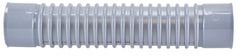Flexibele bocht dubbele mof 40 mm 0 - 45 graden PVC
