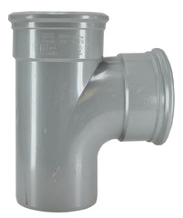 T-stuk 2 x manchet 1 x spie 110 mm 90 graden PVC