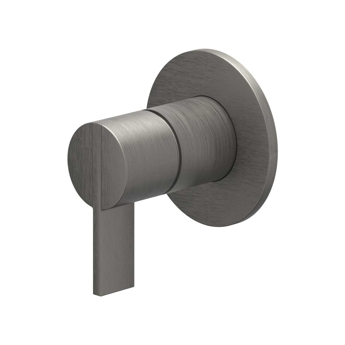 IVY Pact afbouwdeel inbouwmengkraan - geborsteld metal black PVD
