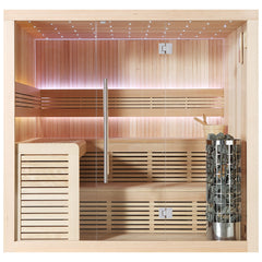 AWT Sauna E1112A Hemlock 220x200 9kW Cilindro