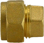 P-923 messing knel eindstop 22mm