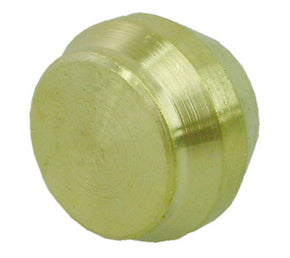 P-169 messing knel afsluitplaatjes 22mm