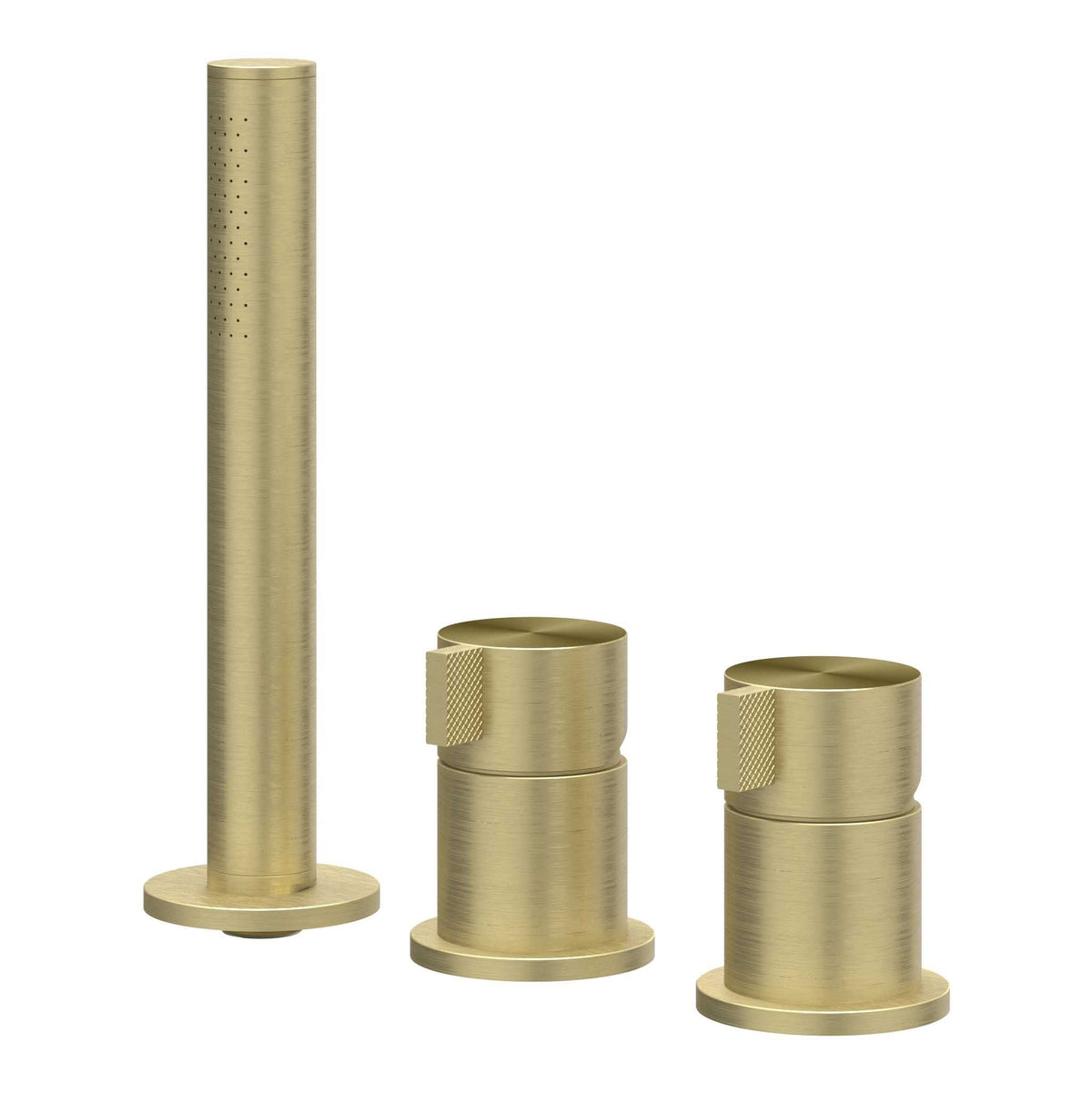 IVY Tribe badrandcombinatie 3-gats RVS 316 - geborsteld mat goud PVD