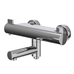 IVY Pact opbouw badthermostaatkraan draaibare uitloop cooltouch - chroom