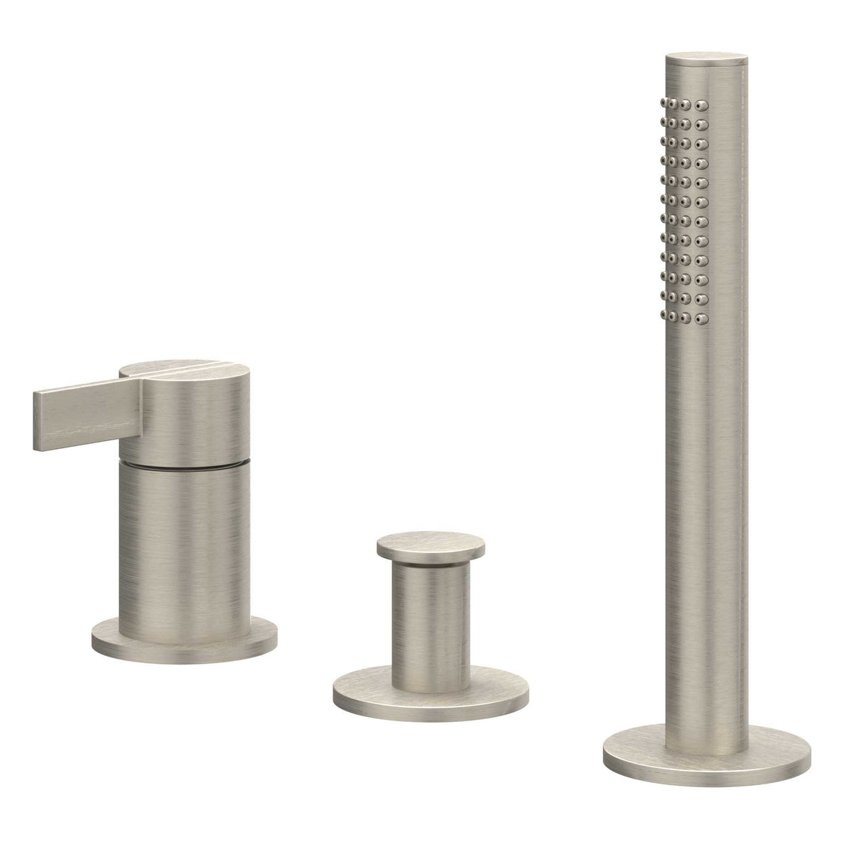 IVY Pact badrandcombinatie 3-gats - geborsteld nickel PVD