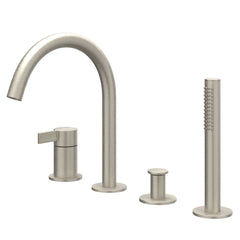 IVY Pact badrandcombinatie 4-gats - geborsteld nickel PVD