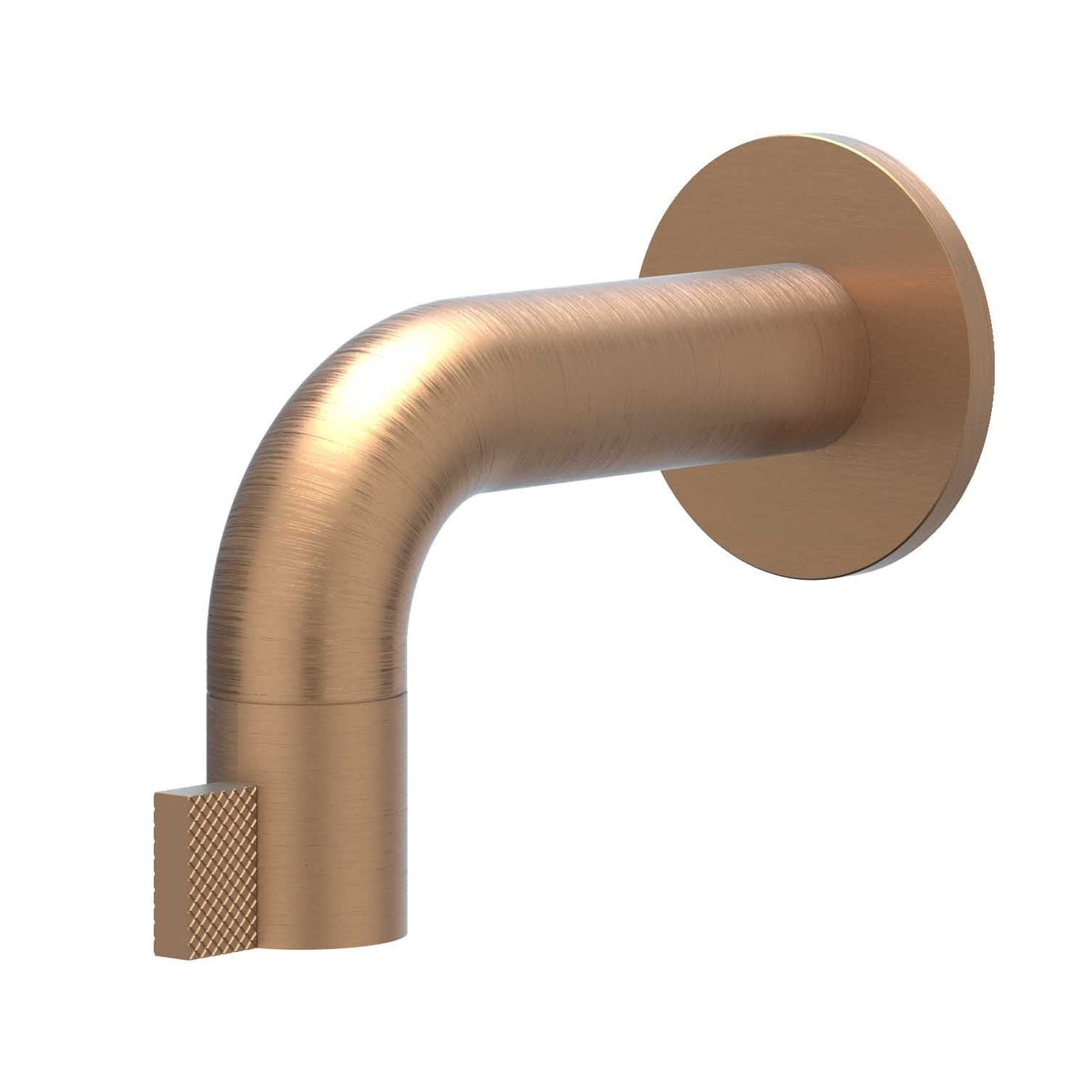 IVY Tribe wandfonteinkraan 10cm RVS 316 - geborsteld mat koper PVD
