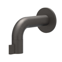 IVY Tribe wandfonteinkraan 10cm RVS 316 - geborsteld carbon black PVD