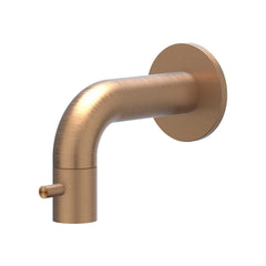 IVY Concord wandfonteinkraan 10cm RVS 316 - geborsteld mat koper PVD