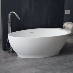 StoneArt Vrijstaand Badkuip BS-516 -mat wit - 180x104