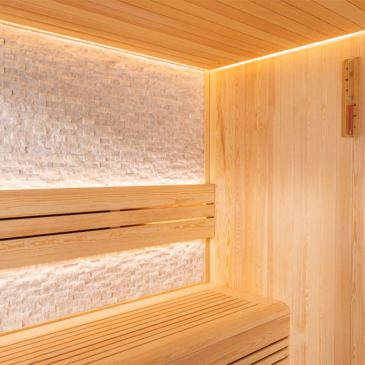 AWT Sauna E1811B pinie 160x160 6.8kW Cilindro