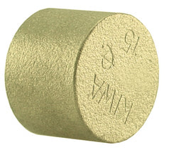 Brass Solder End Cap 28mm