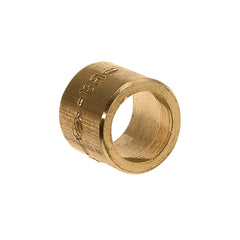 Soldeerfitting verloopring messing Kiwa Gastec 12 mm U x 11 mm cap