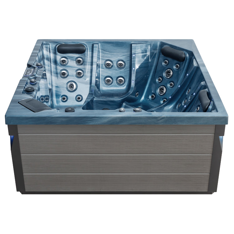 AWT IN-403 eco extrem - Buiten spa - OceanWave - 200x200 - grijs
