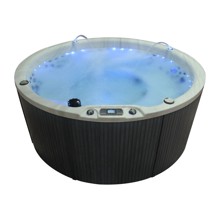 AWT Aussenwhirlpool IN-392 classic extreme SilverMarble 240x240 grijs