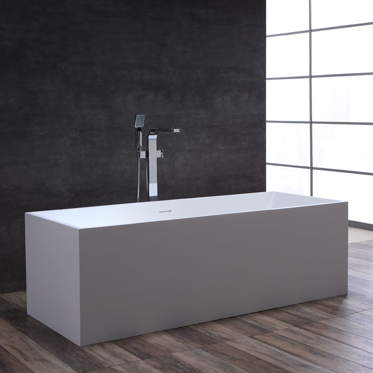 StoneArt Vrijstaand Badkuip BS-532 wit 175x73 mat