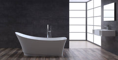StoneArt Vrijstaand Badkuip BS-527 - wit mat - 180x75