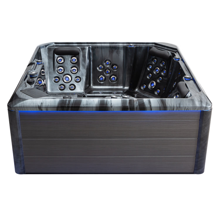 AWT Aussenwhirlpool IN-701 extreme CloudyBlack 212x212 grau