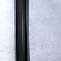 AWT Duschabtrennung LBR0906-B zwart 90x90 rechts