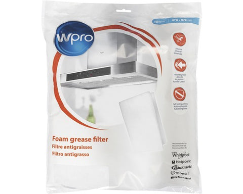 WPRO Universeel vetfilter tbv afzuigkap