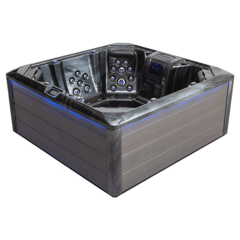 AWT Aussenwhirlpool IN-702 premium CloudyBlack 212x212 grau