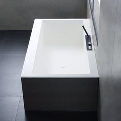 StoneArt Vrijstaand Badkuip BS-536 - wit mat - 188x100
