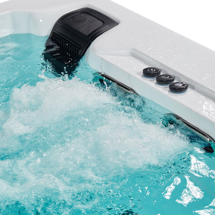 AWT Innovation 590 Dual - zwemspa en whirlpool - 580x235 - grijs - wit
