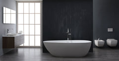 StoneArt Vrijstaand Badkuip BS-525  wit 180x83 mat