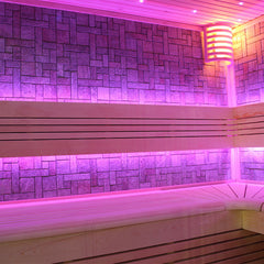 AWT Sauna E1211A populier 220x220 9kW Cilindro