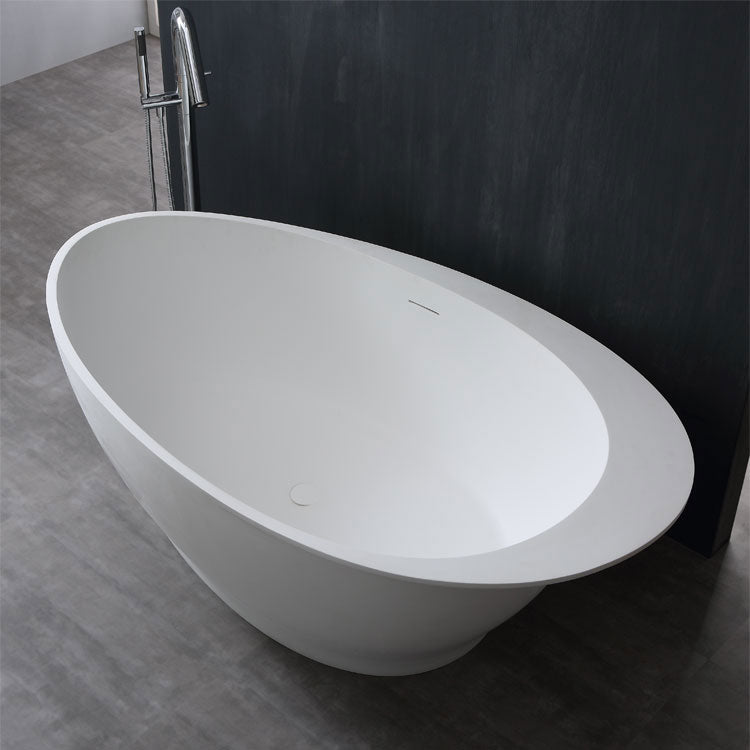 StoneArt Vrijstaand Badkuip BS-516 -mat wit - 180x104