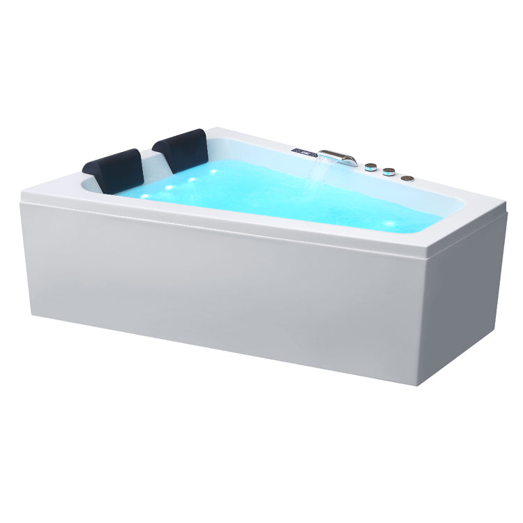 AWT Whirlpool GE104TSL mit Acryl-Schürze 170x130 rechts