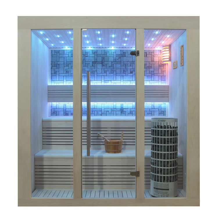 AWT Sauna E1215B populier 180x150 9kW Cilindro