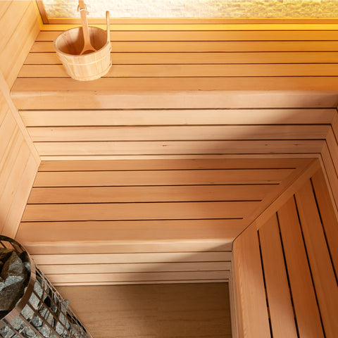 AWT Sauna E1603XL Hemlock 240x200 10.8kW Virta Bi-O