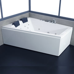 AWT Whirlpool GE105E mit Acryl-Schürze 180x130 rechts