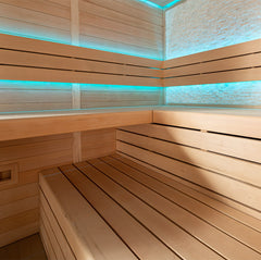 AWT Sauna E1602C Hemlock 180x160 9kW Cilindro