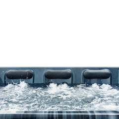 AWT IN-407 eco - buiten spa - OceanWave - 200x200 - grijs