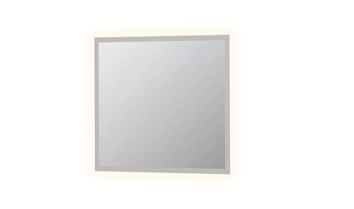 Ink spiegel SP7 90 x 80 cm met rondom indirecte LED verlichting, gematteerde rand en sensorschakelaar -  8408430