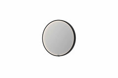 Ink SP24 spiegel rond 60cm met kader - direct LED verlichting rondom, geborsteld koper - 8409314