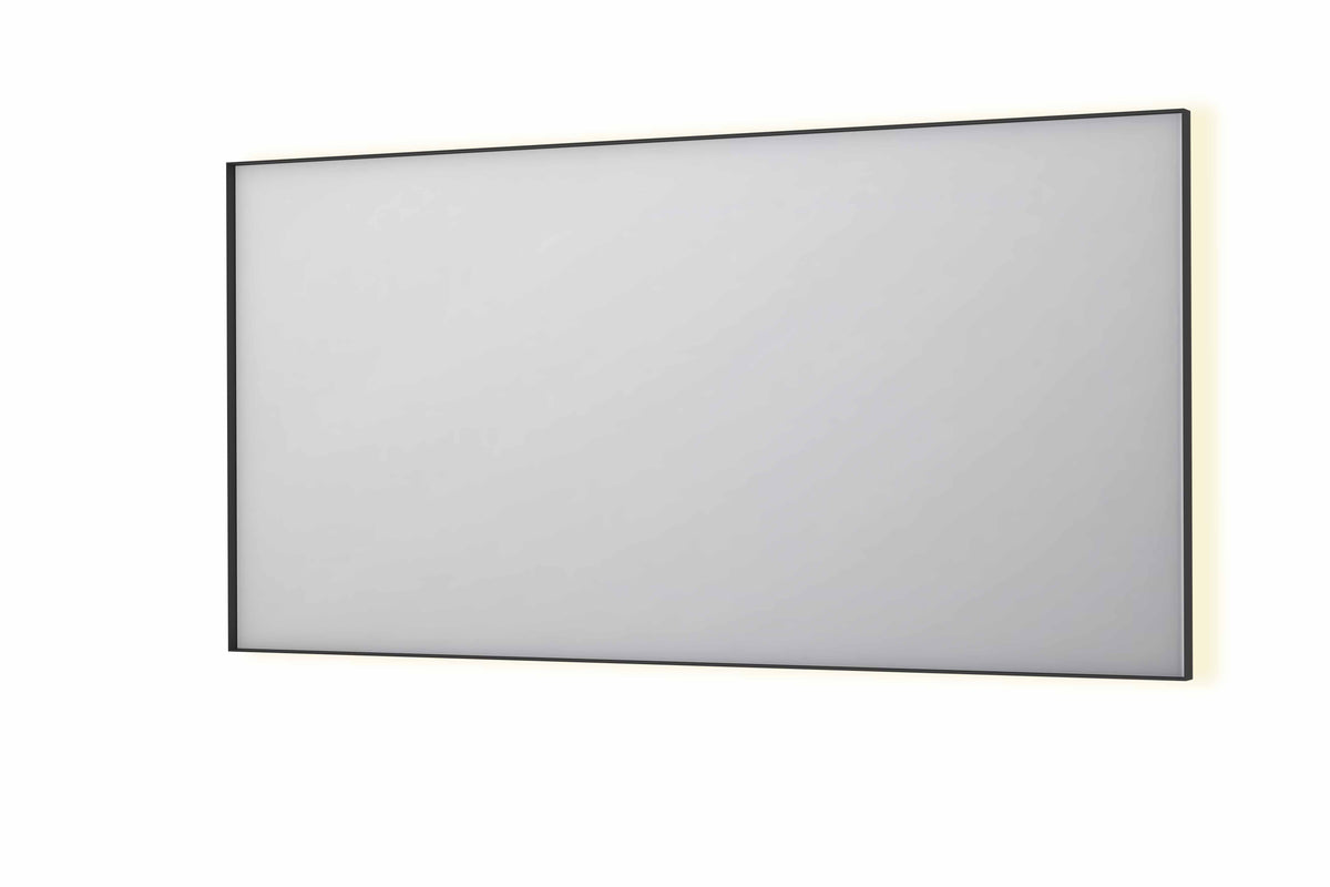 Ink SP32 spiegel 160x80cm - LED verlichting rondom, Mat Zwart - 8410090