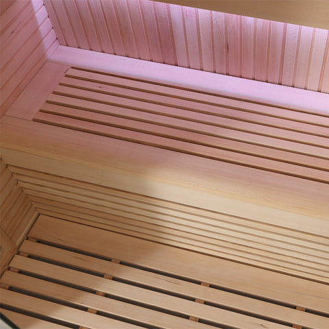 AWT Sauna E1113C Hemlock 120x105 6.8kW Cilindro